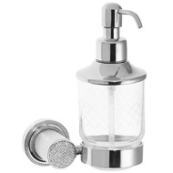 Дозатор для жидкого мыла Boheme Royal Cristal 10932-CR Хром Дозатор для жидкого мыла Boheme Royal Cristal 10932-CR Хром