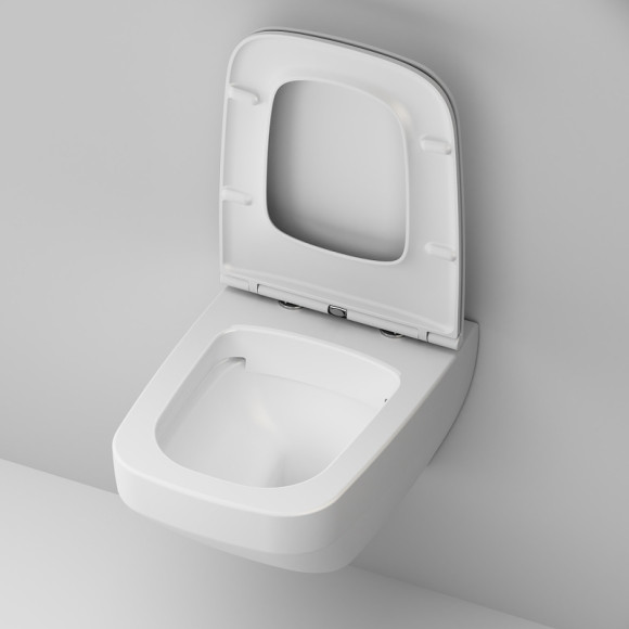 Унитаз AM.PM Inspire V2.0 FlashClean C50A1700MWSC подвесной Белый матовый с сиденьем микролифт Унитаз AM.PM Inspire V2.0 FlashClean C50A1700MWSC подвесной Белый матовый с сиденьем микролифт
