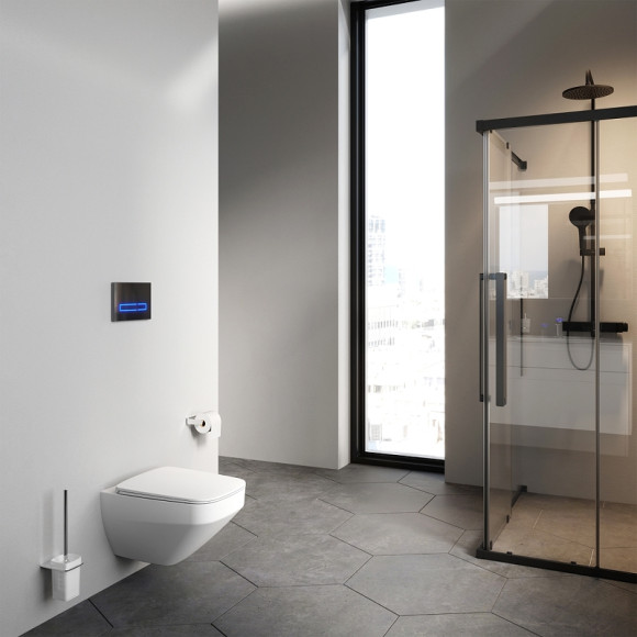 Унитаз AM.PM Inspire V2.0 FlashClean C50A1700MWSC подвесной Белый матовый с сиденьем микролифт Унитаз AM.PM Inspire V2.0 FlashClean C50A1700MWSC подвесной Белый матовый с сиденьем микролифт