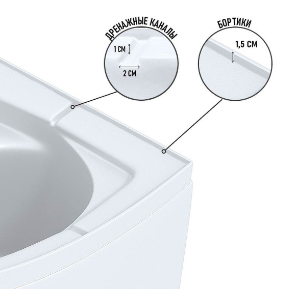 Душевая кабина Niagara Eco 90x70 R E90/70/40R/TN без гидромассажа Душевая кабина Niagara Eco 90x70 R E90/70/40R/TN без гидромассажа