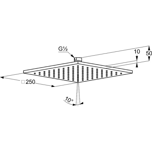 Душевая система Kludi Ameo 416720575 Хром Душевая система Kludi Ameo 416720575 Хром