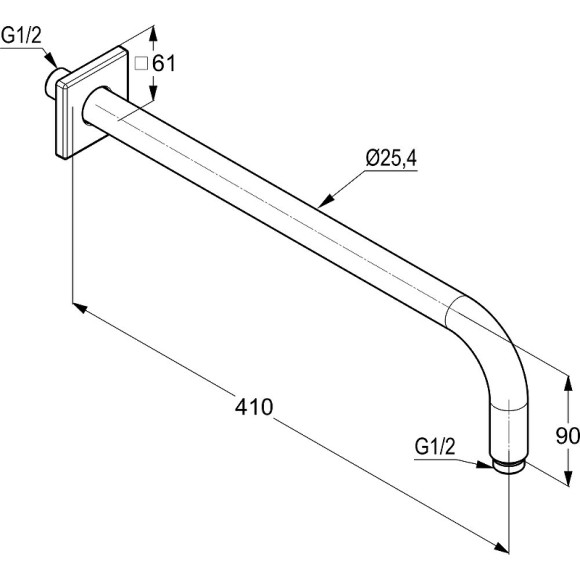 Душевая система Kludi Ameo 416720575 Хром Душевая система Kludi Ameo 416720575 Хром
