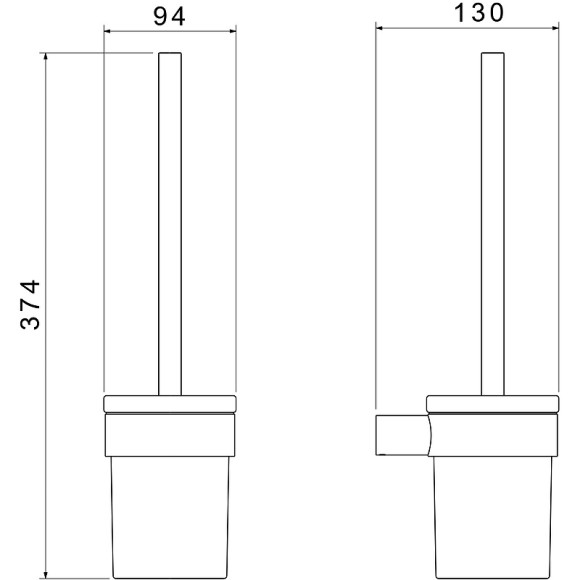 Ершик для унитаза Aquatek Лира AQ4410CR Хром Ершик для унитаза Aquatek Лира AQ4410CR Хром