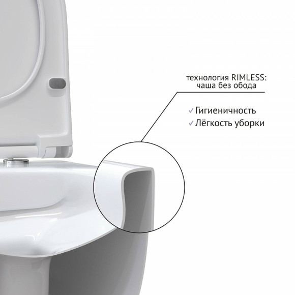 Комплект унитаза Berges Mascon Rimless с инсталляцией Atom Line 043352 с сиденьем Микролифт и Белой клавишей смыва Комплект унитаза Berges Mascon Rimless с инсталляцией Atom Line 043352 с сиденьем Микролифт и Белой клавишей смыва
