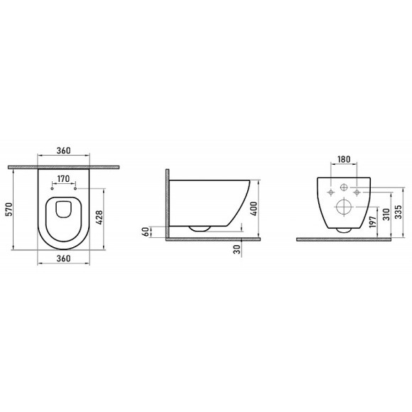 Комплект унитаза Berges Mascon Rimless с инсталляцией Atom Line 043352 с сиденьем Микролифт и Белой клавишей смыва Комплект унитаза Berges Mascon Rimless с инсталляцией Atom Line 043352 с сиденьем Микролифт и Белой клавишей смыва