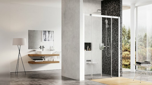 Душевая дверь Ravak Matrix MSD4-200 0WKK0100Z1 профиль Белый стекло Transparent Душевая дверь Ravak Matrix MSD4-200 0WKK0100Z1 профиль Белый стекло Transparent