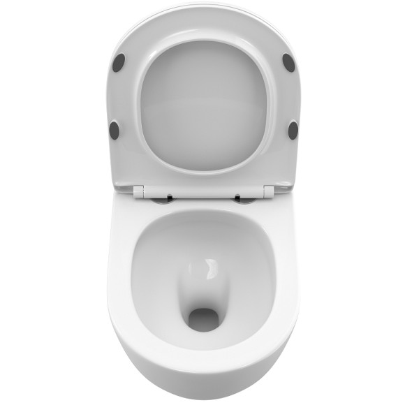 Комплект унитаза с инсталляцией BelBagno Uno-Tor BB5177CH-TOR/SC/BB026/BB081CR с сиденьем Микролифт и клавишей смыва Хром глянцевый