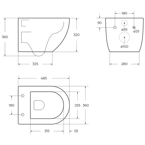 Комплект унитаза с инсталляцией BelBagno Uno-Tor BB5177CH-TOR/SC/BB026/BB081CR с сиденьем Микролифт и клавишей смыва Хром глянцевый
