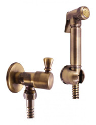 Гигиенический душ с запорным вентилем Rav Slezak Morava Retro MK548SM Бронза Гигиенический душ с запорным вентилем Rav Slezak Morava Retro MK548SM Бронза
