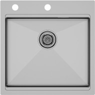 Кухонная мойка Paulmark Kroner-PRO 51 PM705151-BS Брашированная сталь Кухонная мойка Paulmark Kroner-PRO 51 PM705151-BS Брашированная сталь
