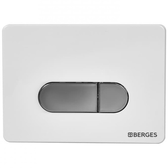 Комплект унитаза с инсталляцией Berges Novum 042441 с сиденьем Микролифт и Белой Хром глянец клавишей смыва Комплект унитаза с инсталляцией Berges Novum 042441 с сиденьем Микролифт и Белой Хром глянец клавишей смыва