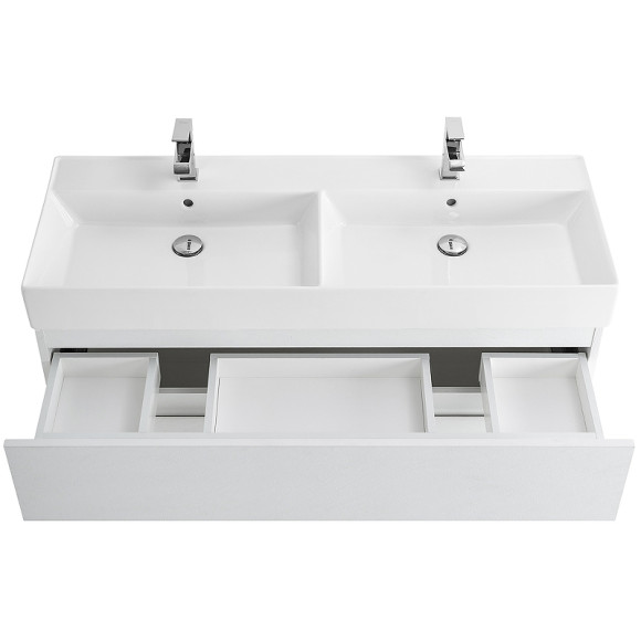 Тумба под раковину Cezares Molveno 46 120 MOLVENO 46-120-2C-SO-2-BG подвесная Bianco Ghiaccio