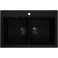 Кухонная мойка Ulgran Quartz Ruma 780-07 Уголь