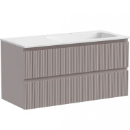 Тумба под раковину Sancos Snob T 100 R SNT100RSM подвесная Doha Soft