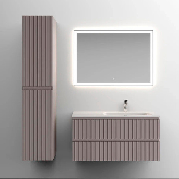 Тумба под раковину Sancos Snob T 100 R SNT100RSM подвесная Doha Soft