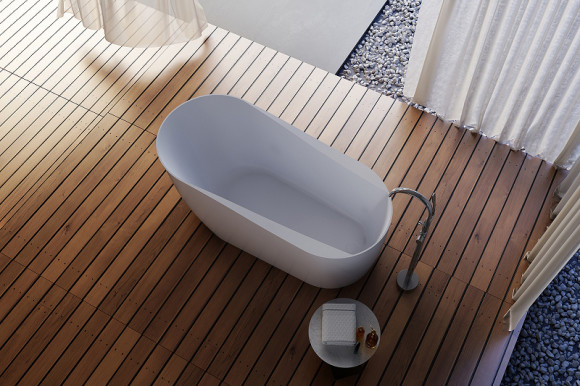 Акриловая ванна Abber 170х78 AB9491-1.7 без гидромассажа Акриловая ванна Abber 170х78 AB9491-1.7 без гидромассажа