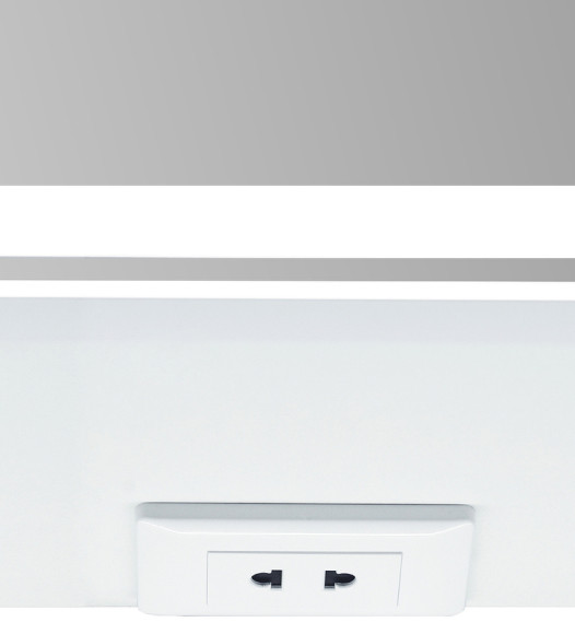 Зеркальный шкаф Континент Elliott LED 80 МВК014 с подсветкой Белый Зеркальный шкаф Континент Elliott LED 80 МВК014 с подсветкой Белый