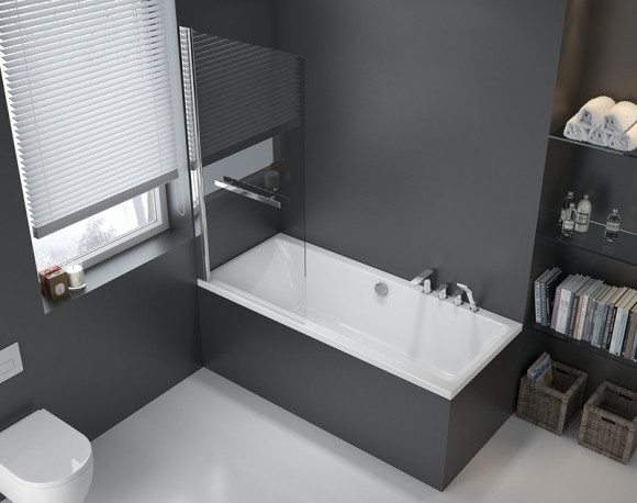 Акриловая ванна Excellent Pryzmat 180 Белая Акриловая ванна Excellent Pryzmat 180 Белая