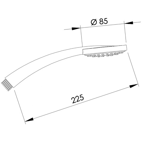 Ручной душ Remer 317MRX Хром Ручной душ Remer 317MRX Хром