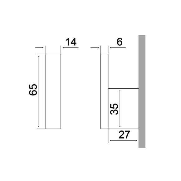 Крючок Excellent Riko DOEX.1601CR Хром Крючок Excellent Riko DOEX.1601CR Хром