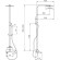 Душевая система Abber Daheim AF8216NG Никель