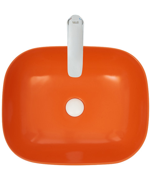 Раковина-чаша WeltWasser Elbach 2143 MO 49 10000004526 Оранжевая матовая