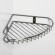 Полка корзина WasserKRAFT Ammer K-1511 угловая Хром матовый