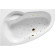 Акриловая ванна Excellent Newa 160x95 L WAEX.NEL16.RELAX.GL с гидромассажем Акриловая ванна Excellent Newa 160x95 L WAEX.NEL16.RELAX.GL с гидромассажем