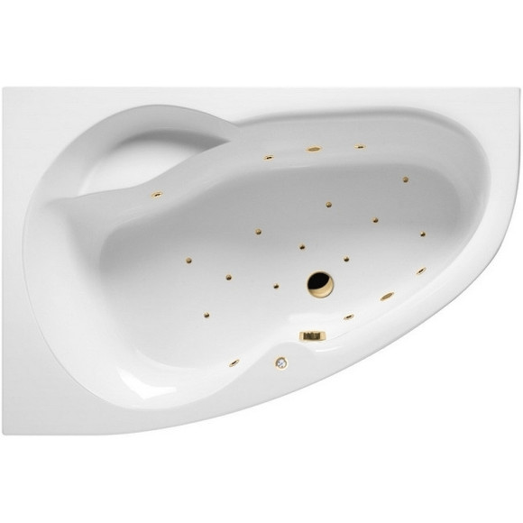 Акриловая ванна Excellent Newa 160x95 L WAEX.NEL16.RELAX.GL с гидромассажем