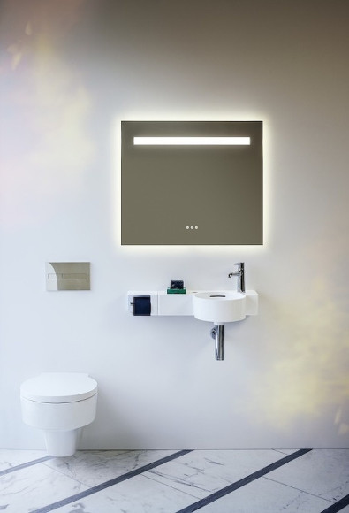 Раковина Laufen Val 55 R 8.1528.4.000.106.1 Белая Раковина Laufen Val 55 R 8.1528.4.000.106.1 Белая