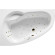 Акриловая ванна Excellent Newa 160x95 L WAEX.NEL16.ULTRA.BR с гидромассажем Акриловая ванна Excellent Newa 160x95 L WAEX.NEL16.ULTRA.BR с гидромассажем
