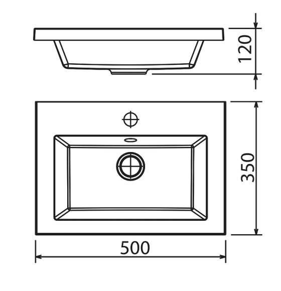 Раковина Florentina Анита 50 10.150.00500.001 Белая Раковина Florentina Анита 50 10.150.00500.001 Белая