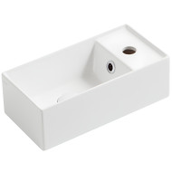 Раковина Simas Agile 40 R AG20 bi*1 Белая глянцевая