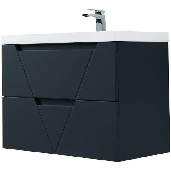 Тумба под раковину BelBagno Vittoria 90 VITTORIA-900-2C-SO-GO-P подвесная Grigio Opaco Тумба под раковину BelBagno Vittoria 90 VITTORIA-900-2C-SO-GO-P подвесная Grigio Opaco