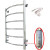Электрический полотенцесушитель Тругор ПЭК 5 СП 80x40 Хром