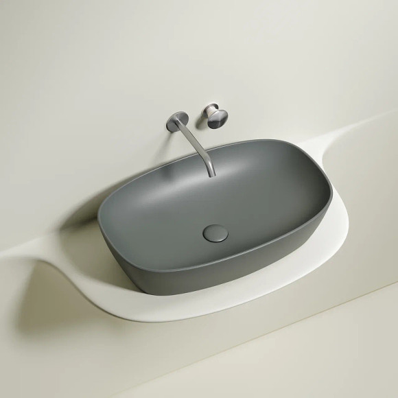 Раковина-чаша Ceramicanova Element 60 CN6049MH Антрацит матовый Раковина-чаша Ceramicanova Element 60 CN6049MH Антрацит матовый