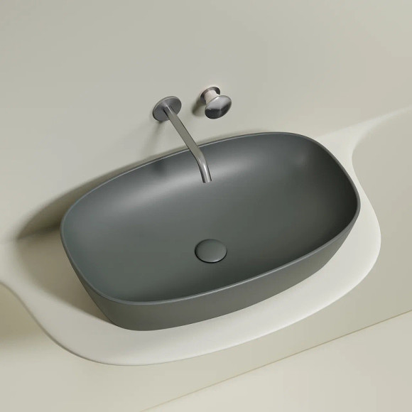 Раковина-чаша Ceramicanova Element 60 CN6049MH Антрацит матовый Раковина-чаша Ceramicanova Element 60 CN6049MH Антрацит матовый