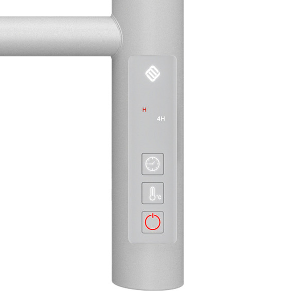 Электрический полотенцесушитель Terminus Аврора П8 500х800 КС 9003 4670078527486 Белый матовый Электрический полотенцесушитель Terminus Аврора П8 500х800 КС 9003 4670078527486 Белый матовый