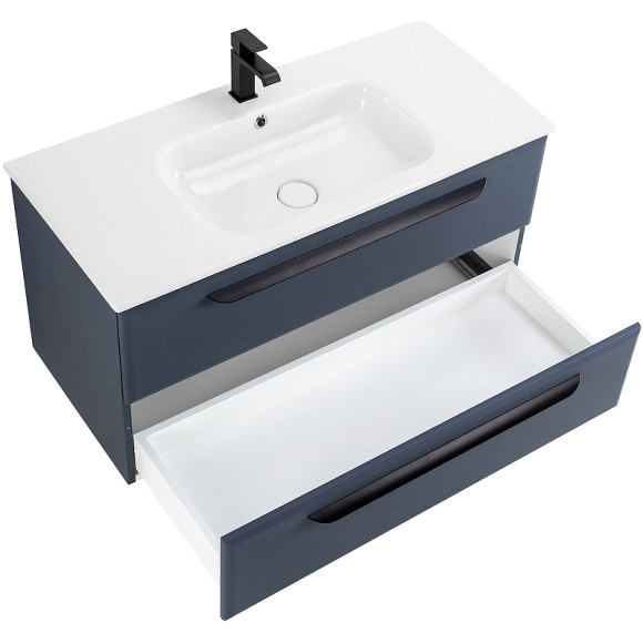 Тумба под раковину Cezares Eco-Cer 120 ECO-CER-1200-2C-SO-GR-P подвесная Grafito без ручек