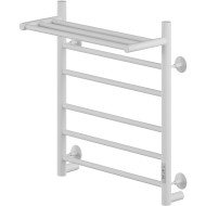 Электрический полотенцесушитель Ника Way-2 60/50 U с полкой Белый матовый