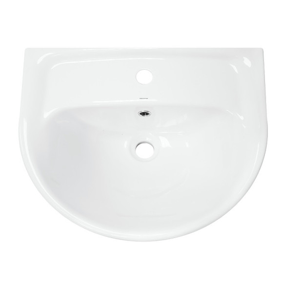 Раковина Sanita Эталон 55 WB.PD/Etalon/55-C/WHT.G/S1 Белая