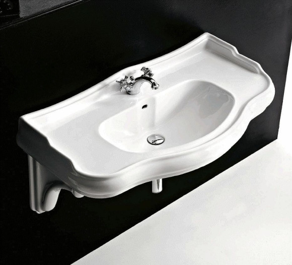 Раковина Kerasan Retro 100 105001*1 Белая Раковина Kerasan Retro 100 105001*1 Белая