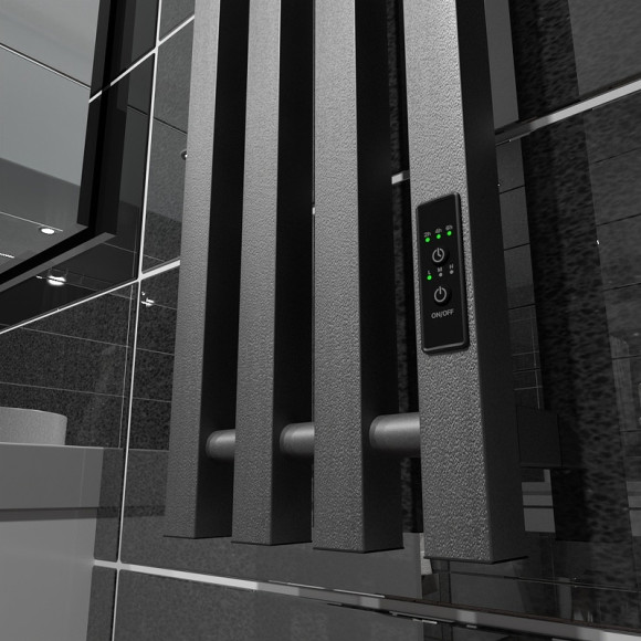 Электрический полотенцесушитель Маргроид Inaro профильный 1200x210 Inaro-12018-1081-7024 Графитовый серый Электрический полотенцесушитель Маргроид Inaro профильный 1200x210 Inaro-12018-1081-7024 Графитовый серый