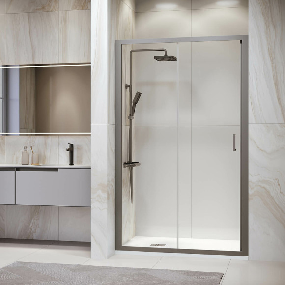 Душевая дверь RGW Passage PA-14Gr 150 41081415-110 профиль Серый стекло прозрачное Душевая дверь RGW Passage PA-14Gr 150 41081415-110 профиль Серый стекло прозрачное