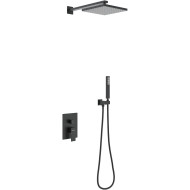 Душевая система Berges Nardis 2S Black 071002 Черная матовая Душевая система Berges Nardis 2S Black 071002 Черная матовая