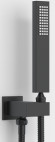 Душевая система Berges Nardis 2S Black 071002 Черная матовая Душевая система Berges Nardis 2S Black 071002 Черная матовая