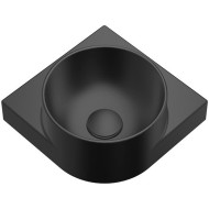 Раковина Ravak Yard 28 C XJX0D228000 угловая Черная матовая Раковина Ravak Yard 28 C XJX0D228000 угловая Черная матовая