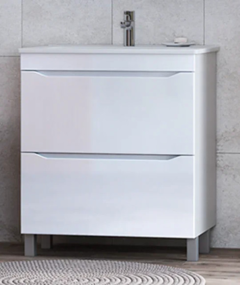 Тумба под раковину Vigo Grani 60 tn.GRI.ELI.60.2Y Белая Тумба под раковину Vigo Grani 60 tn.GRI.ELI.60.2Y Белая
