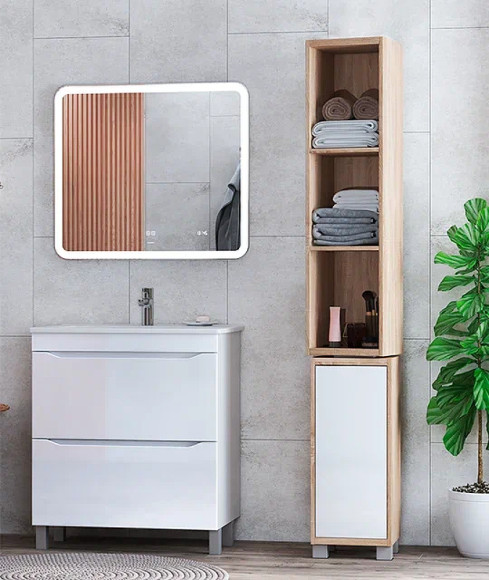 Тумба под раковину Vigo Grani 60 tn.GRI.ELI.60.2Y Белая Тумба под раковину Vigo Grani 60 tn.GRI.ELI.60.2Y Белая