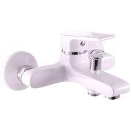 Смеситель для ванны Rav Slezak Colorado CO154.5BC Белый глянцевый Хром